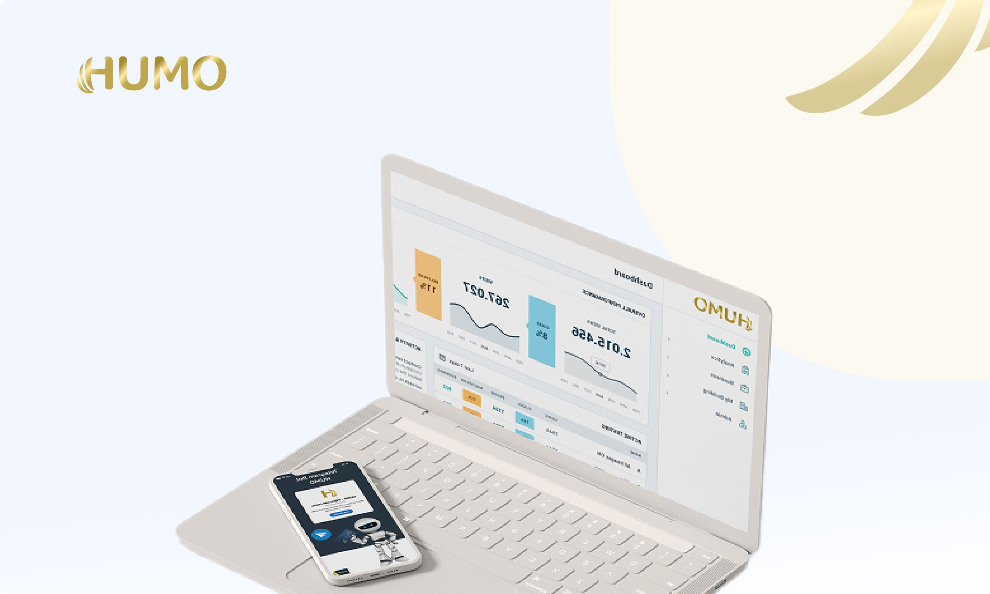 HUMO PAY CRM — экран проекта 1